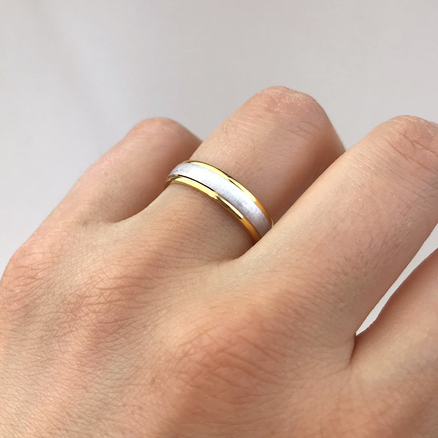 Alianza Satinada Cantos Pulidos Confort 5mm