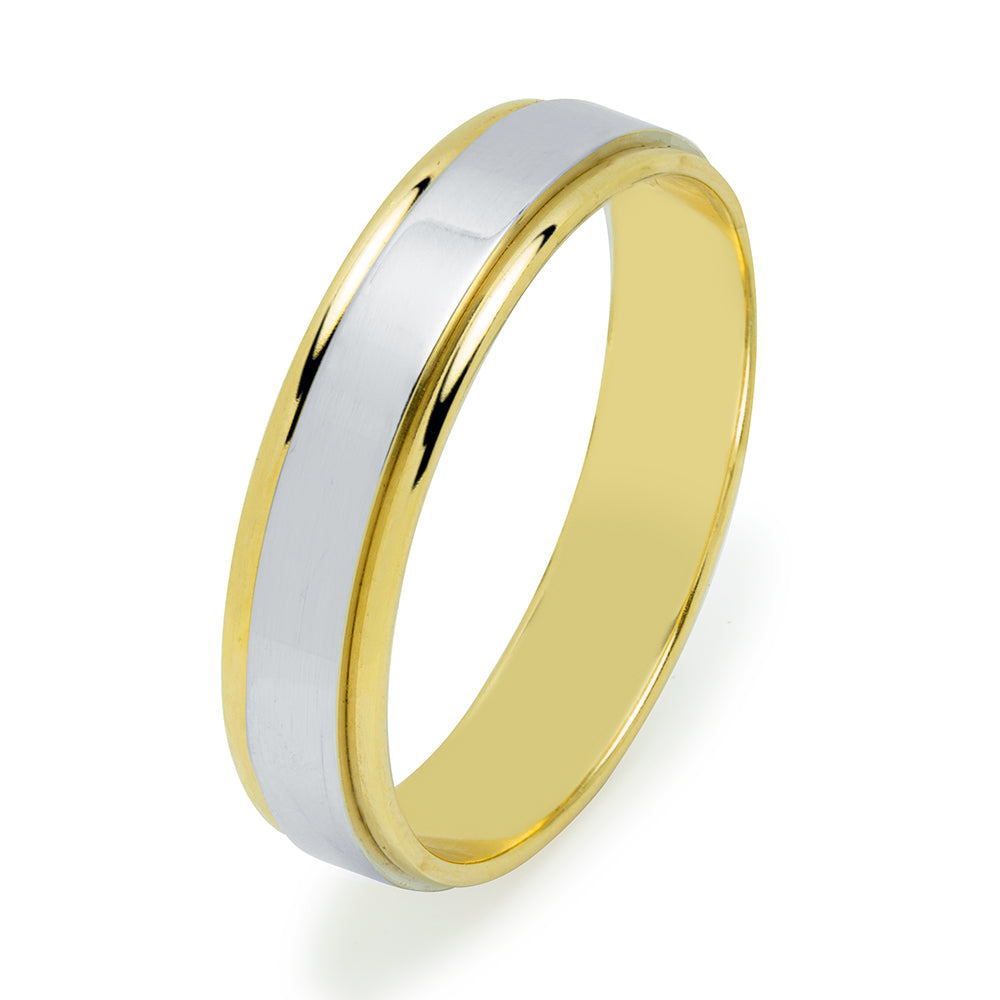 Alianza Satinada Cantos Pulidos Confort 5mm