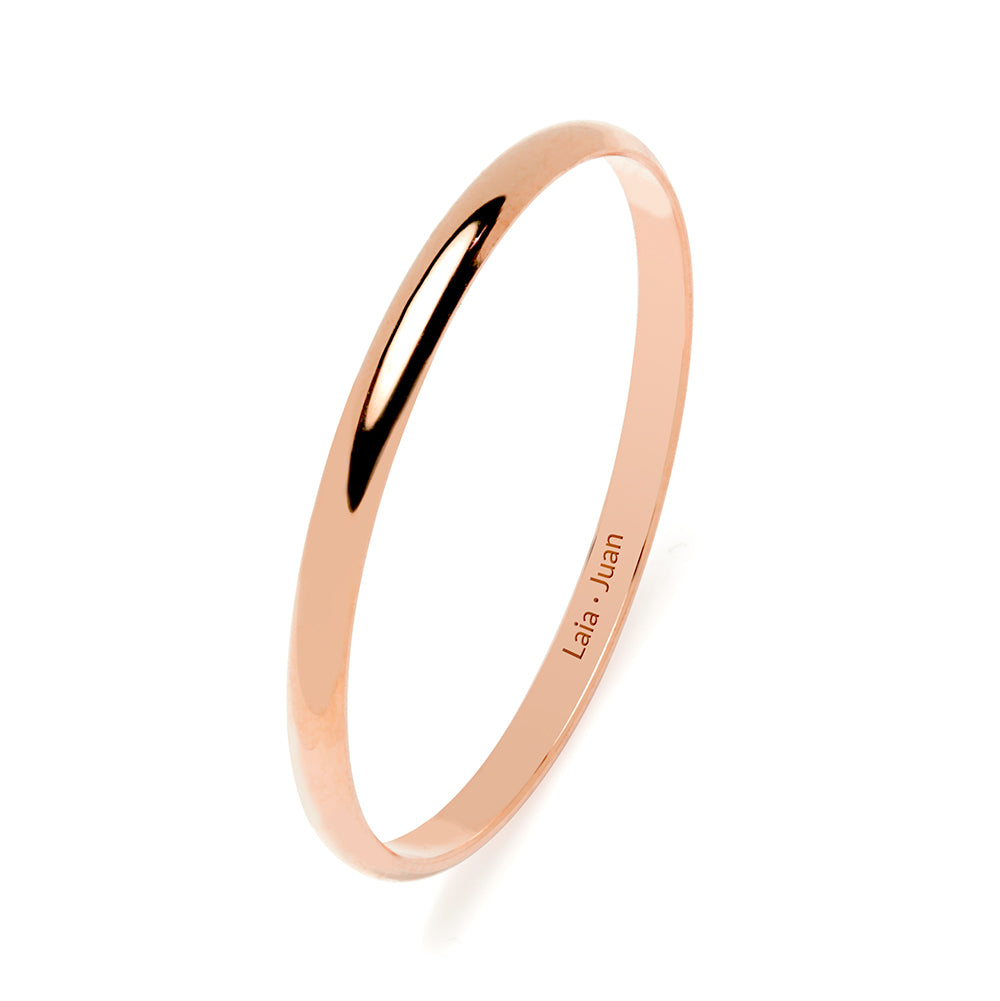 Alianza de Boda Media Caña 1,5mm