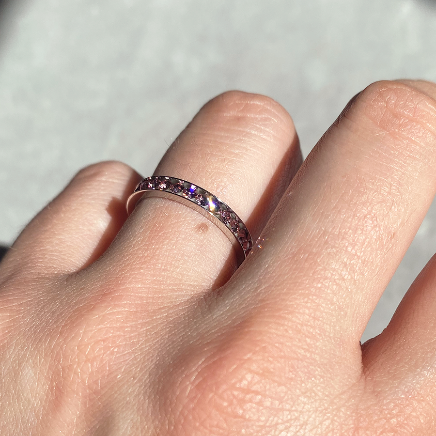 Alianza Entera Eternity Rosa