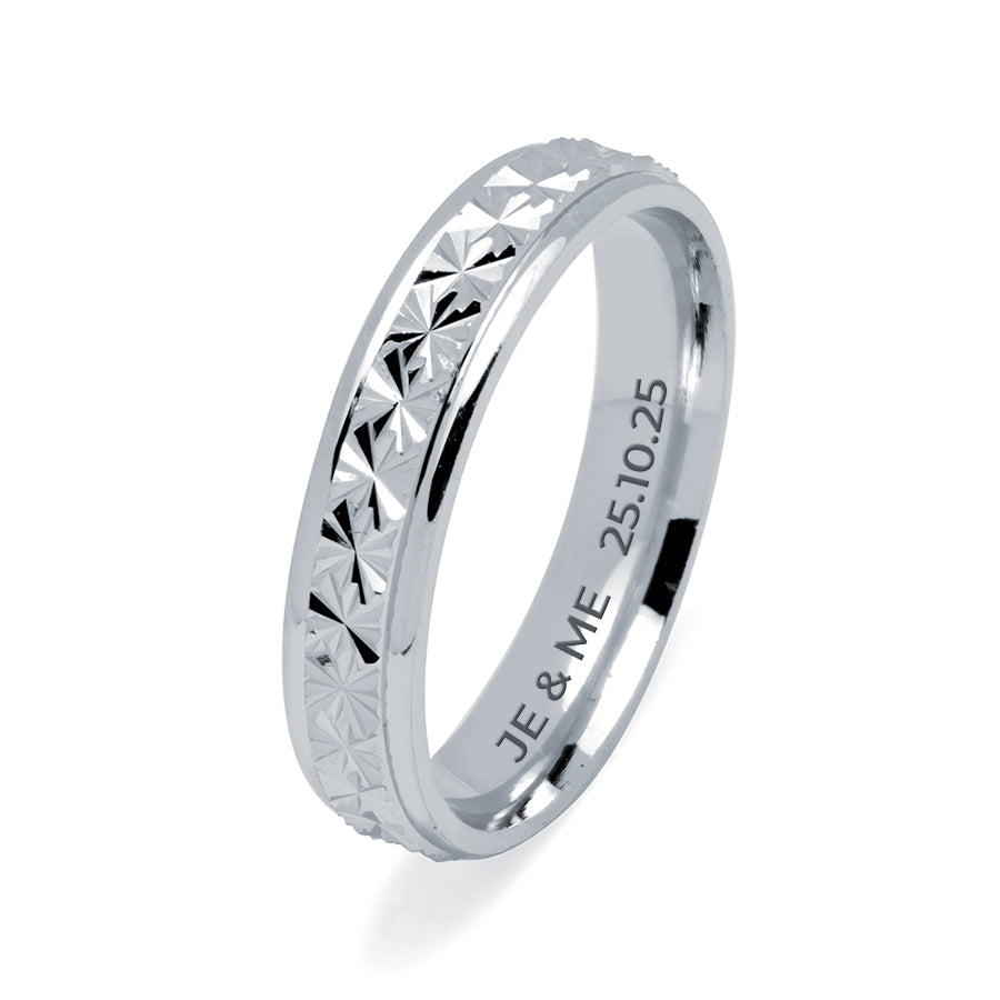 Alianza de Boda Diamantada