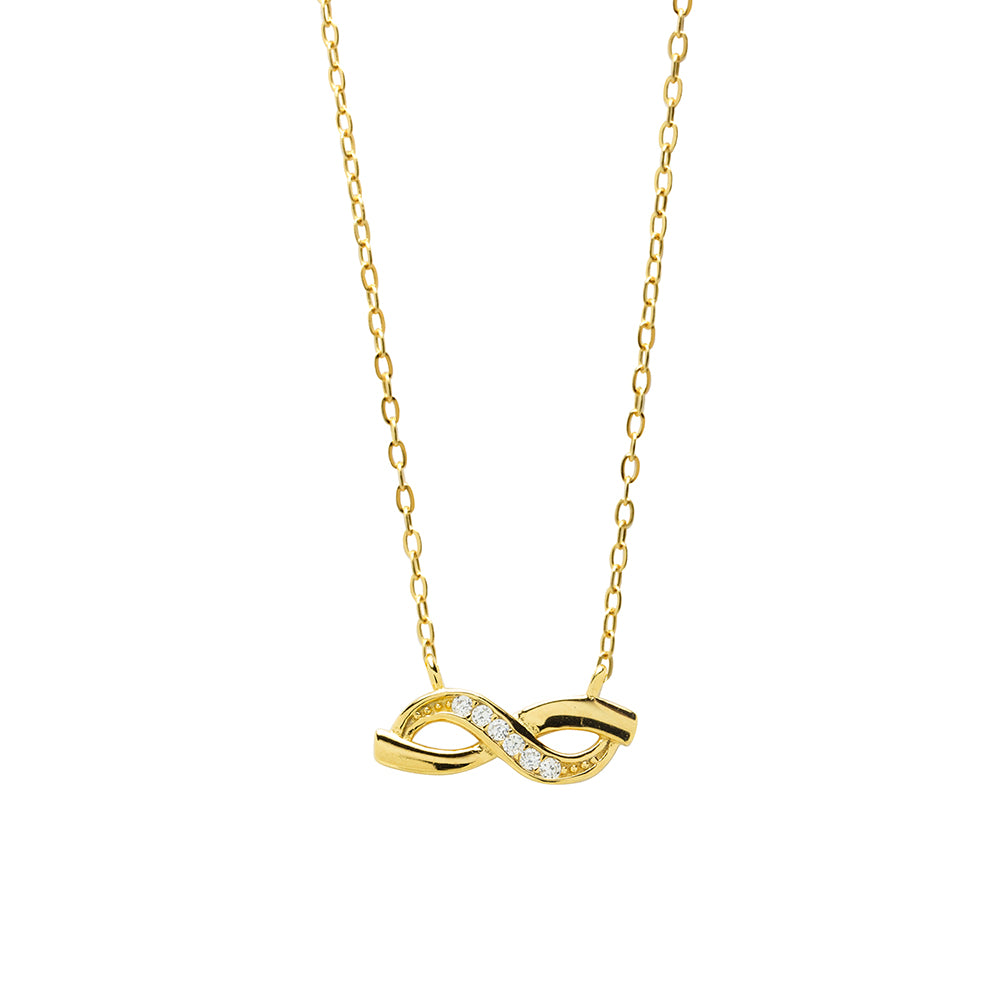 Collar Infinito de Plata 925 para Niña
