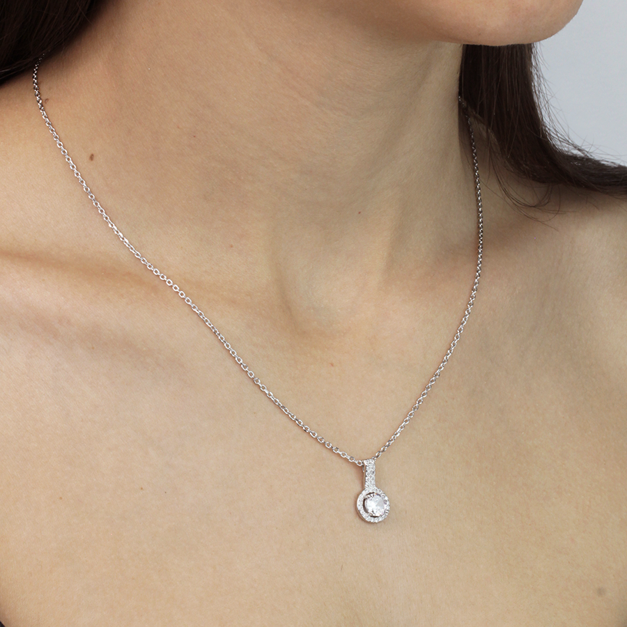 Collar y Pendientes Elegant de Plata 925