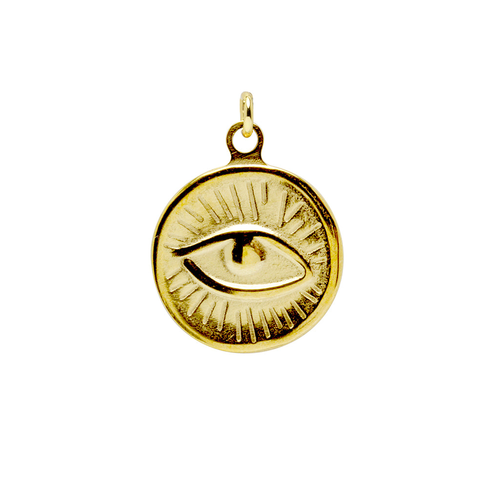 Colgante Ojo Protector de Acero