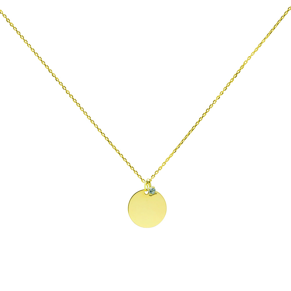 Collar Personalizable Vitality Aguamarina