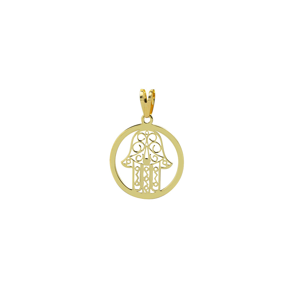 Colgante Mano de Fátima Aro