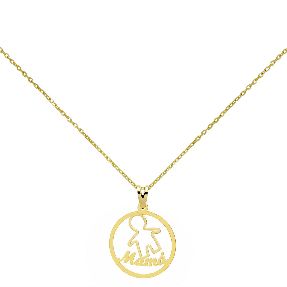 Collar niño mamá