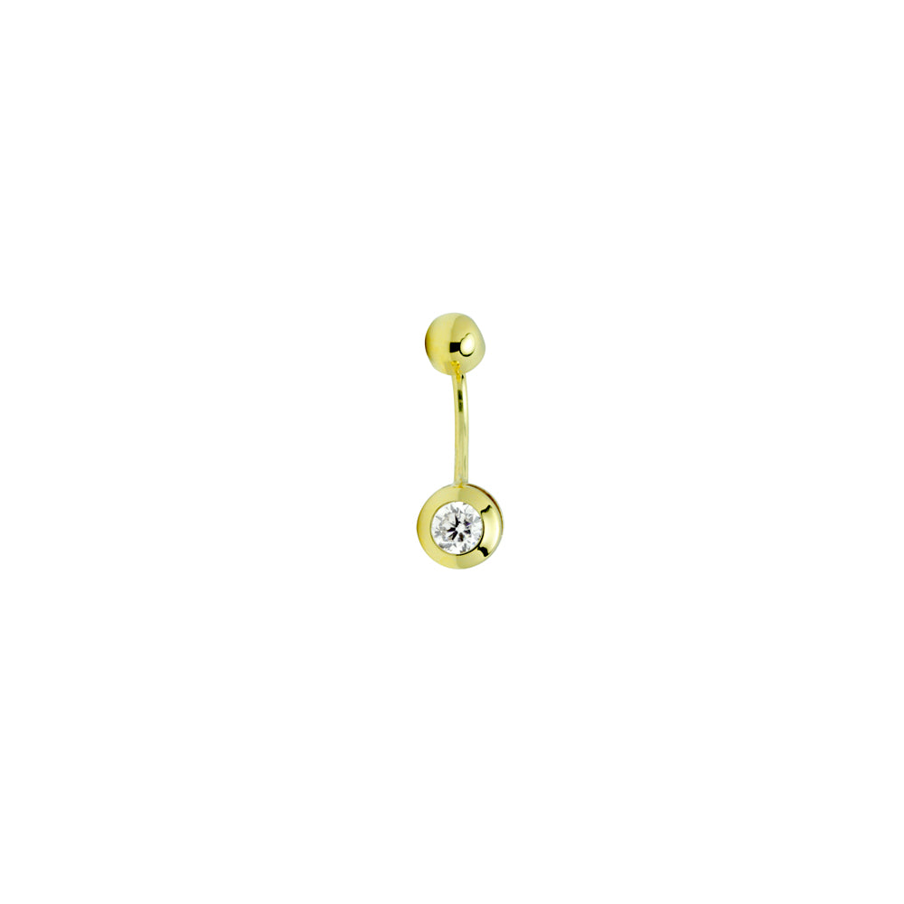 Piercing Navel Chatón Oro