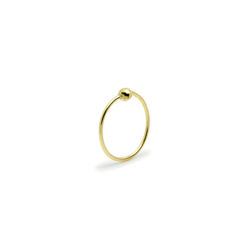 Piercing  Aro Liso con Bola