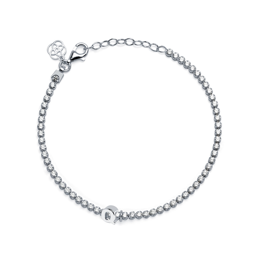 Charm Clip Love de Plata 925 con Inicial Grabada