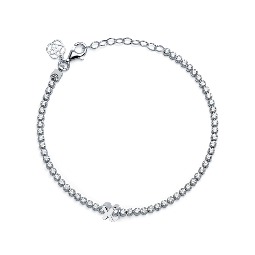 Charm Clip Love de Plata 925 con Inicial Grabada