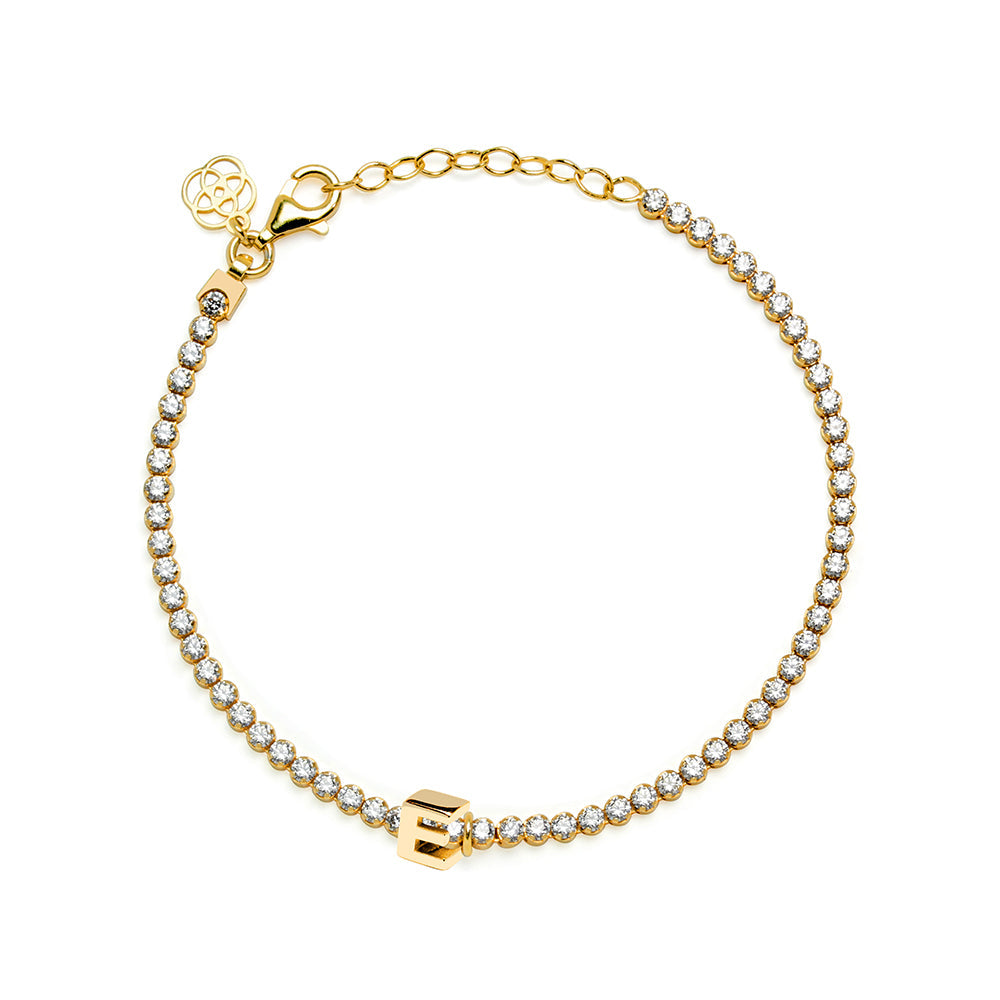 Charm Clip Love de Plata 925 con Inicial Grabada