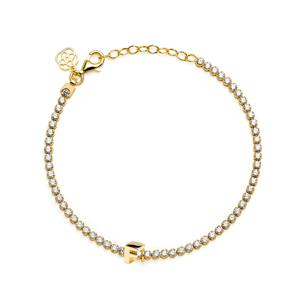 Charm Clip Love de Plata 925 con Inicial Grabada