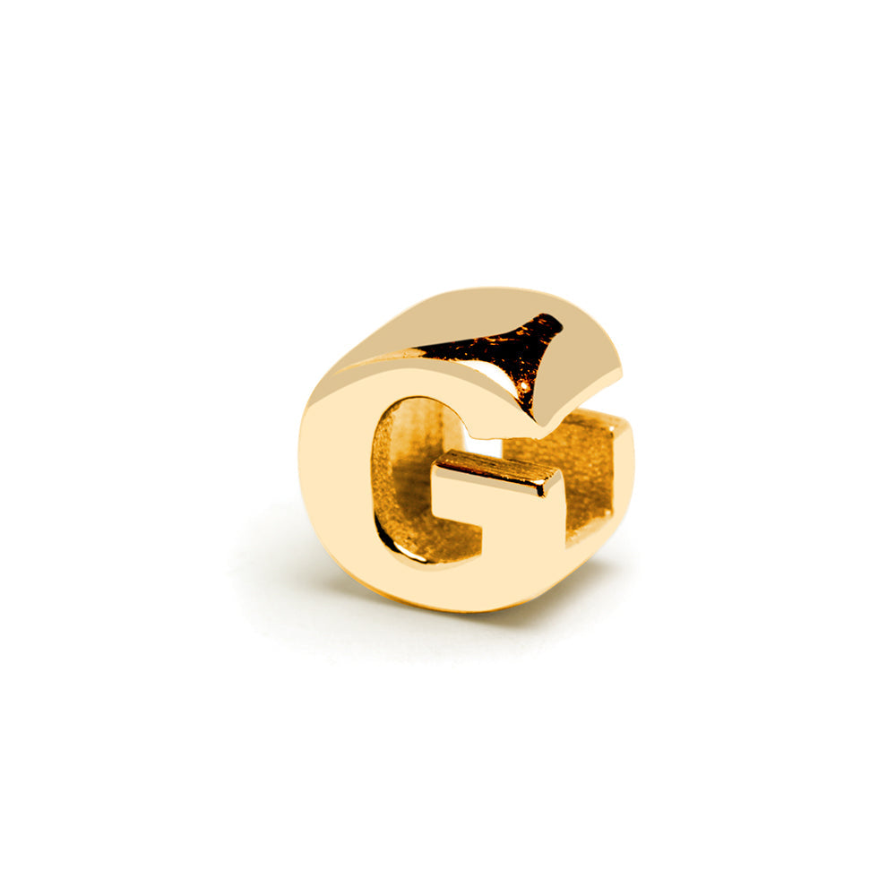 Charm Clip Love de Plata 925 con Inicial Grabada