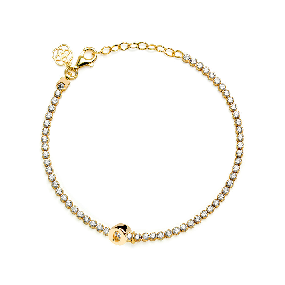 Charm Clip Love de Plata 925 con Inicial Grabada