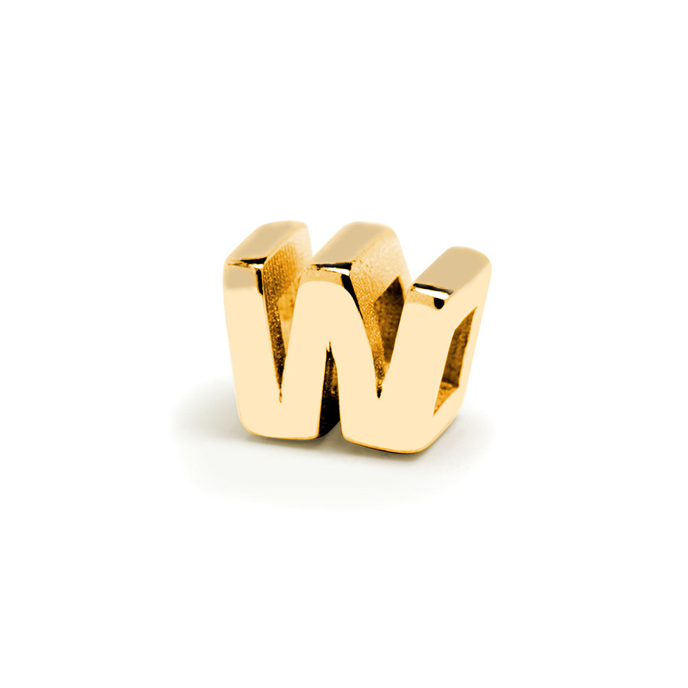 Charm Clip Love de Plata 925 con Inicial Grabada