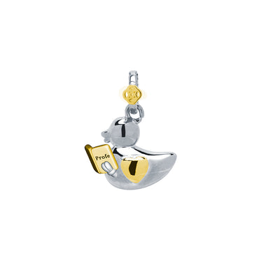 Colgante Patita Profe personalizado con grabado Plata 925