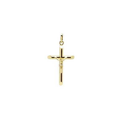 Colgante Cruz Cristo de Oro 9K