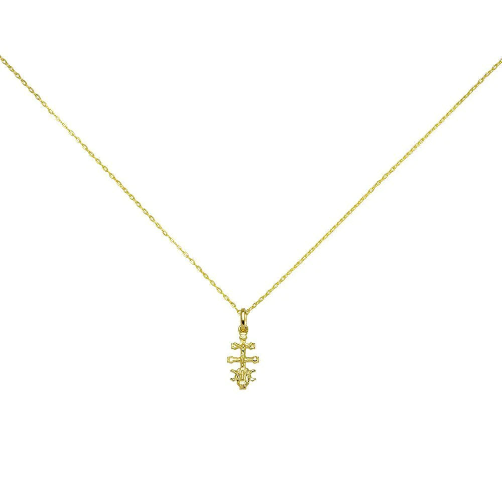 Collar Cruz Caravaca 7x15mm