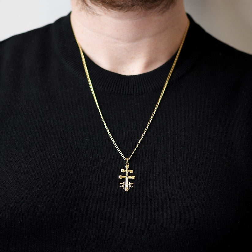 Cruz Caravaca 15x30mm