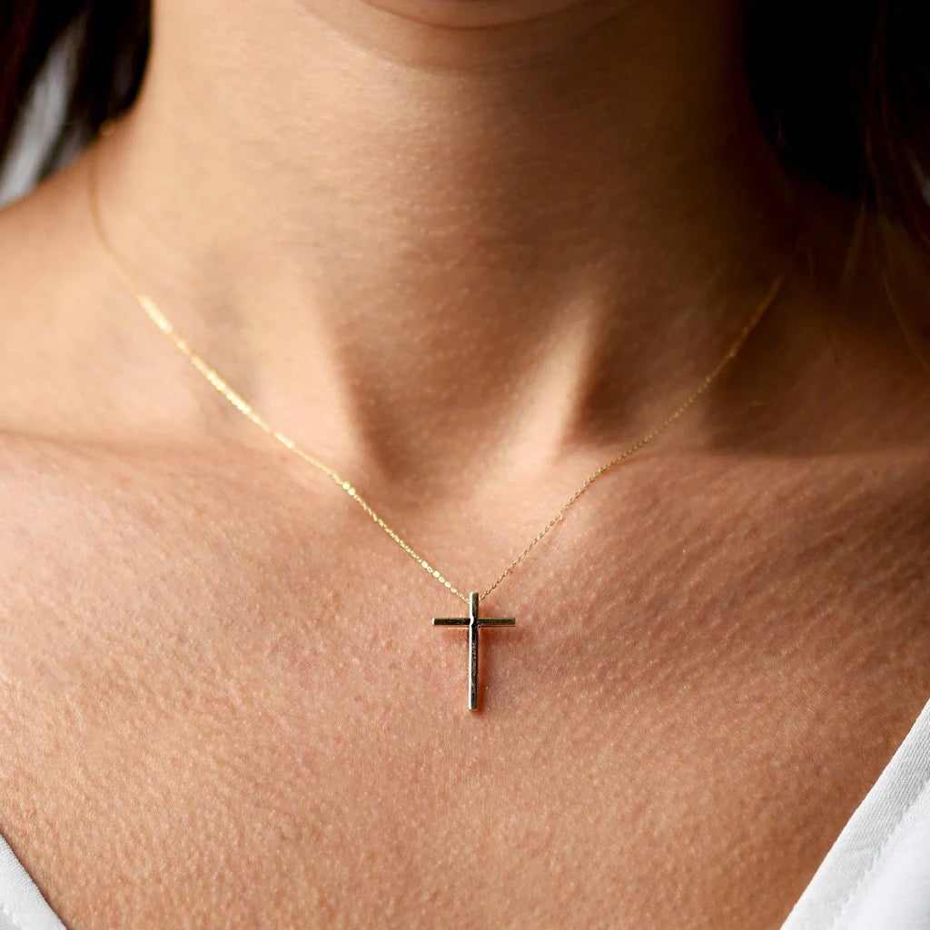 Cruz Lisa Cuadrada 12x18mm