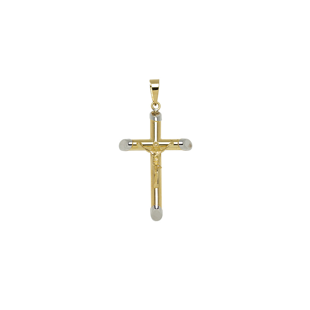 Cruz Tubo Cristo 19x31mm