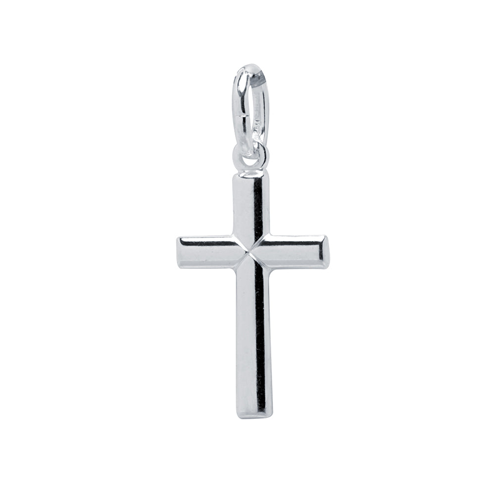 Colgante Cruz Clásica de Plata 925 Personalizado