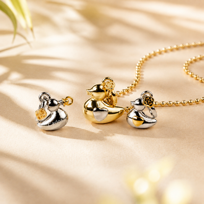 Colgante Mamá Pata y Patitos Personalizado