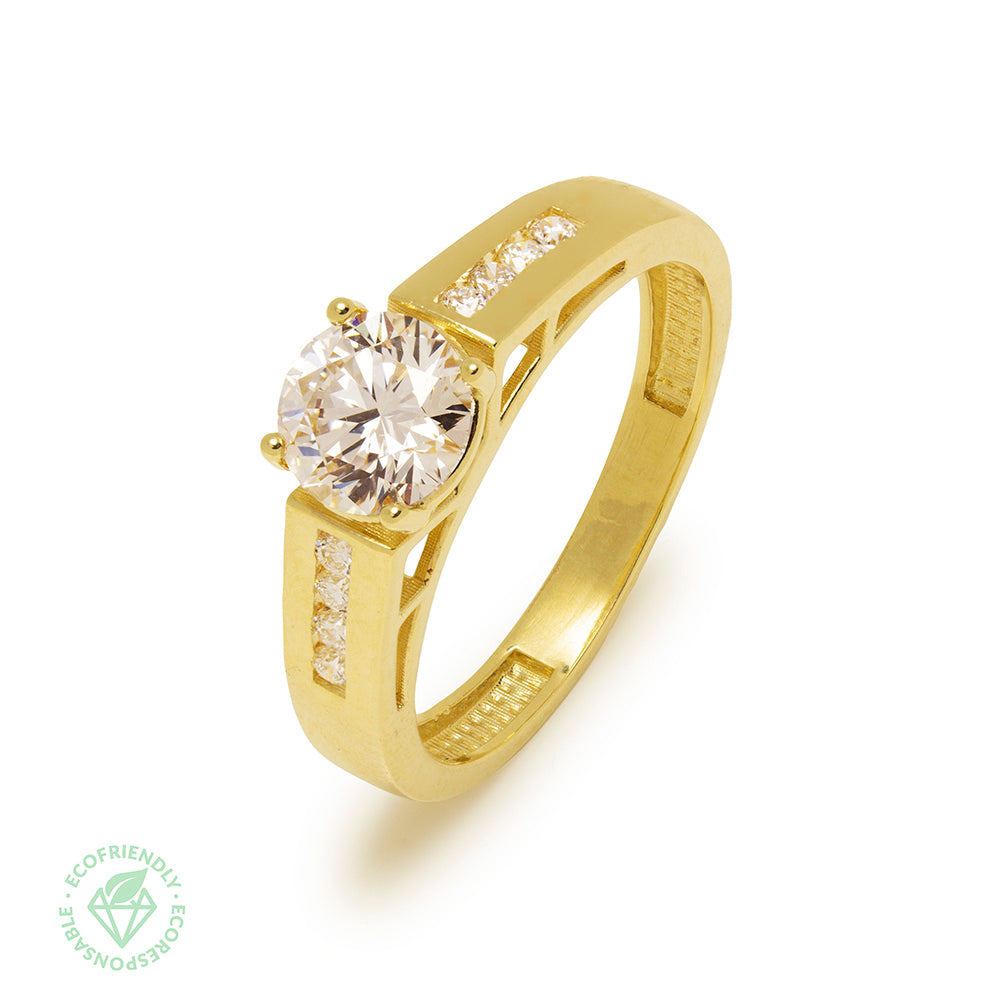 Anillo Amore de Oro Personalizado