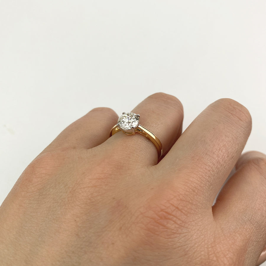 Anillo Solitario Diamantes 1,50ct.