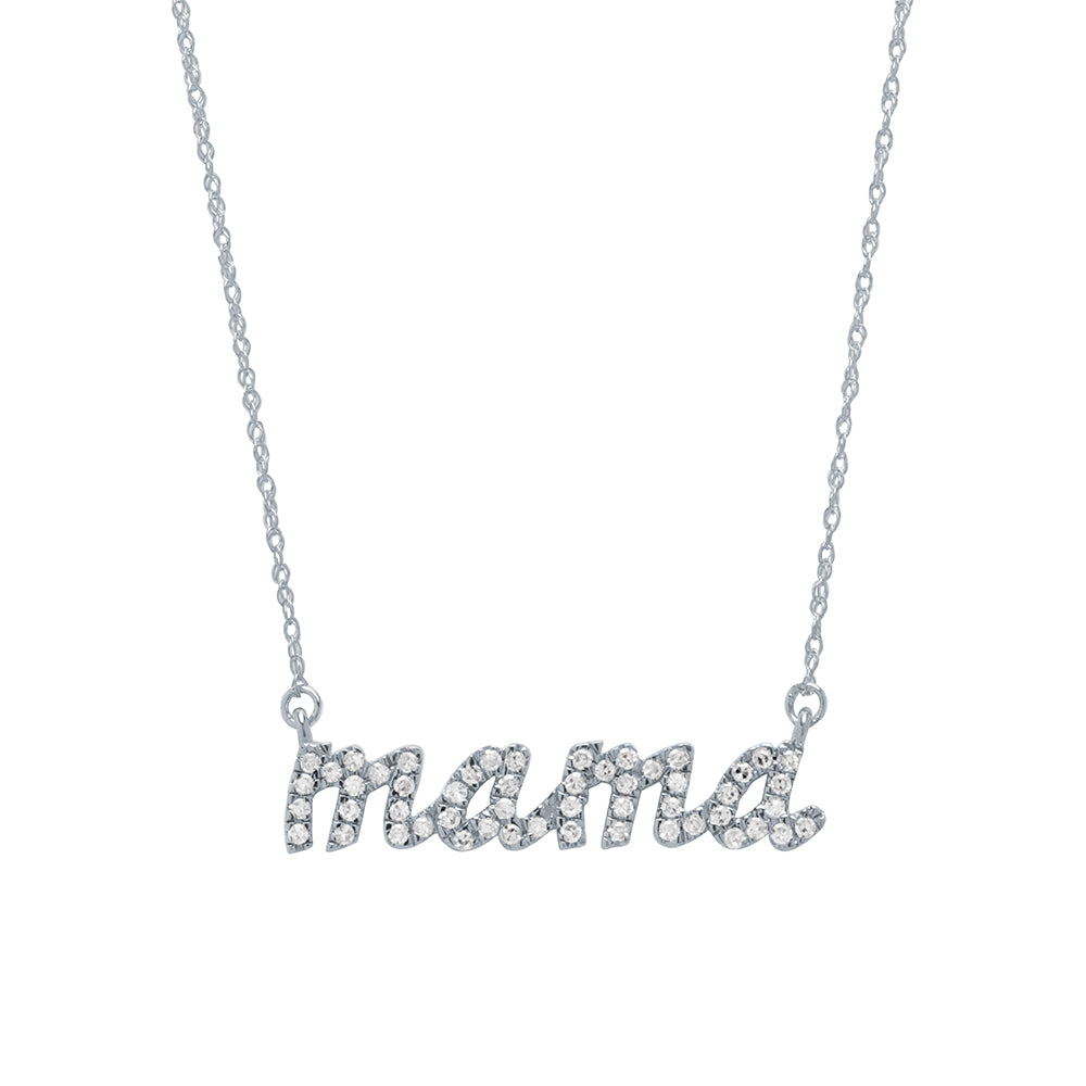Collar con Diamante de Laboratorio en Oro 9k