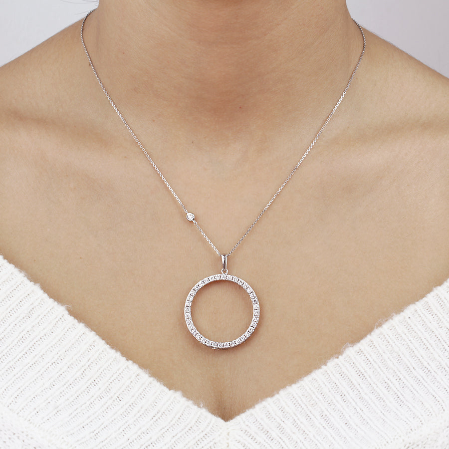 Gargantilla Diamantes Ring Oferta