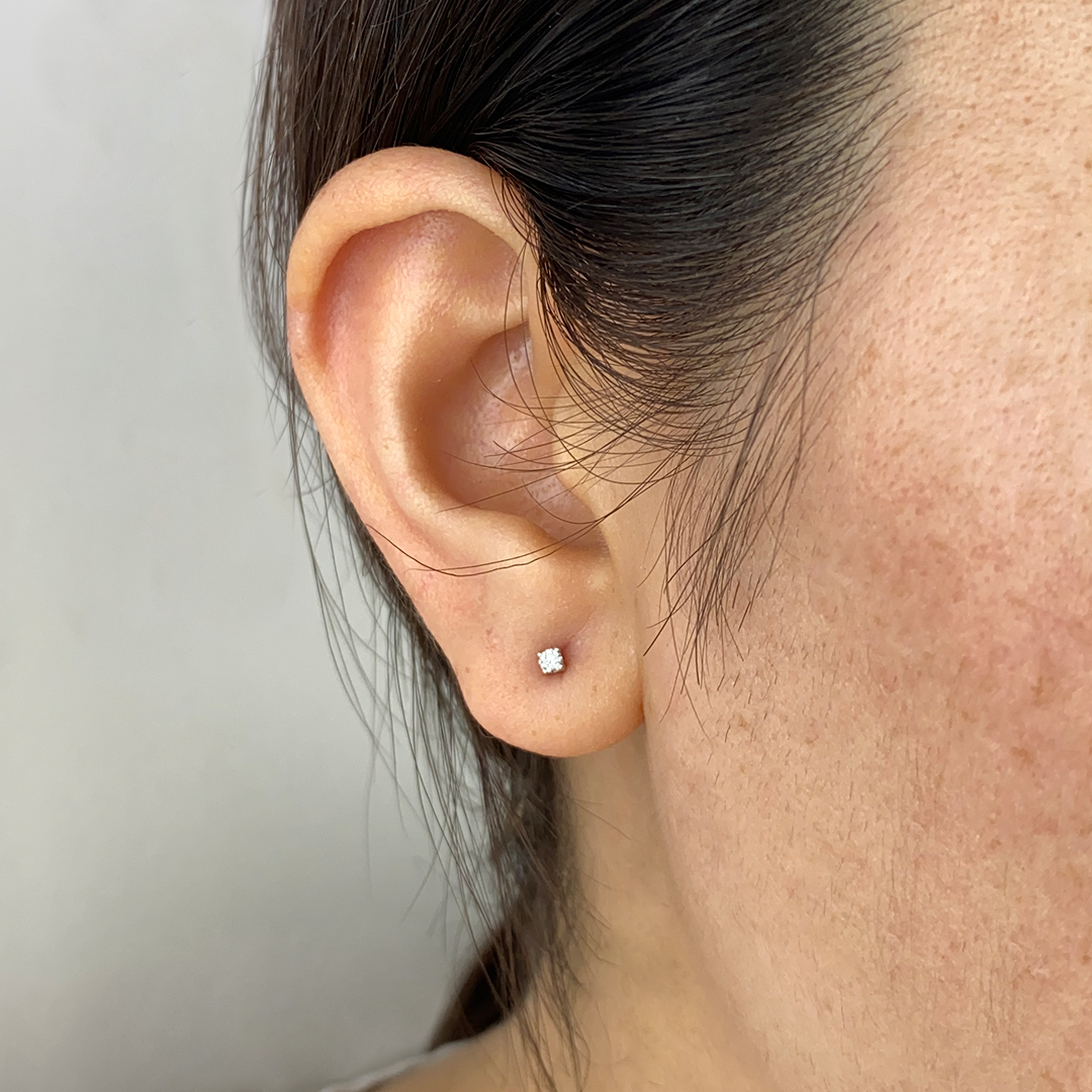 Pendientes Diamantes 0,2ct.