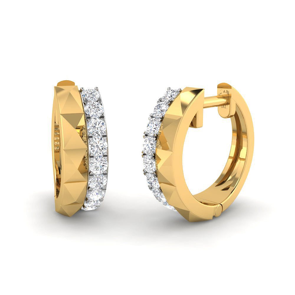 Pendientes Diamante de Laboratorio 0,47ct en Plata 925