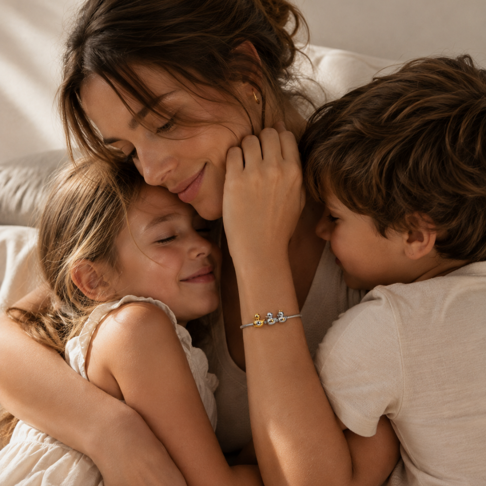 Charm Mamá Pata de Plata 925 Personalizado — Compatible con Pulseras de Charms