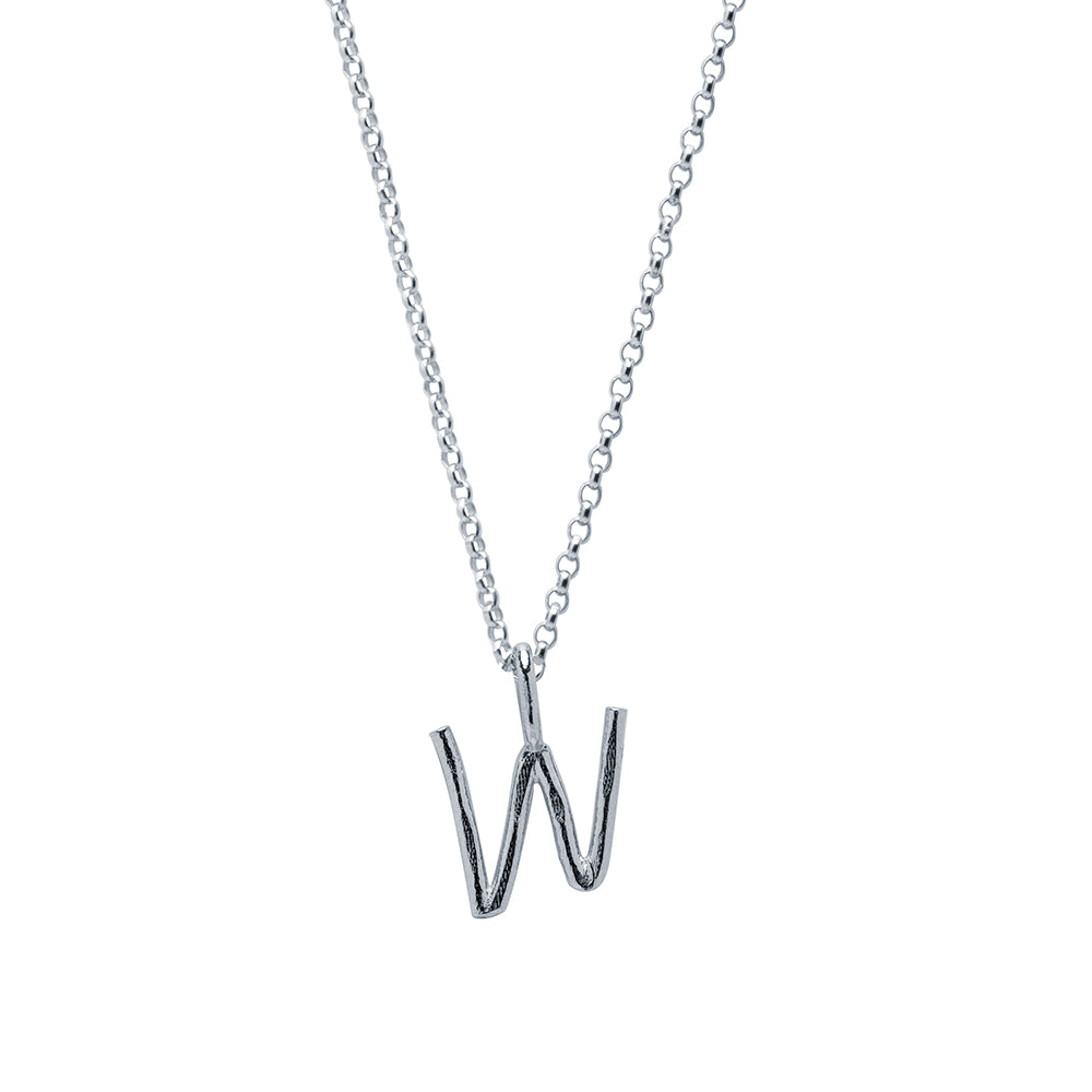 Collar Celine de Plata 925 con Inicial Grabada
