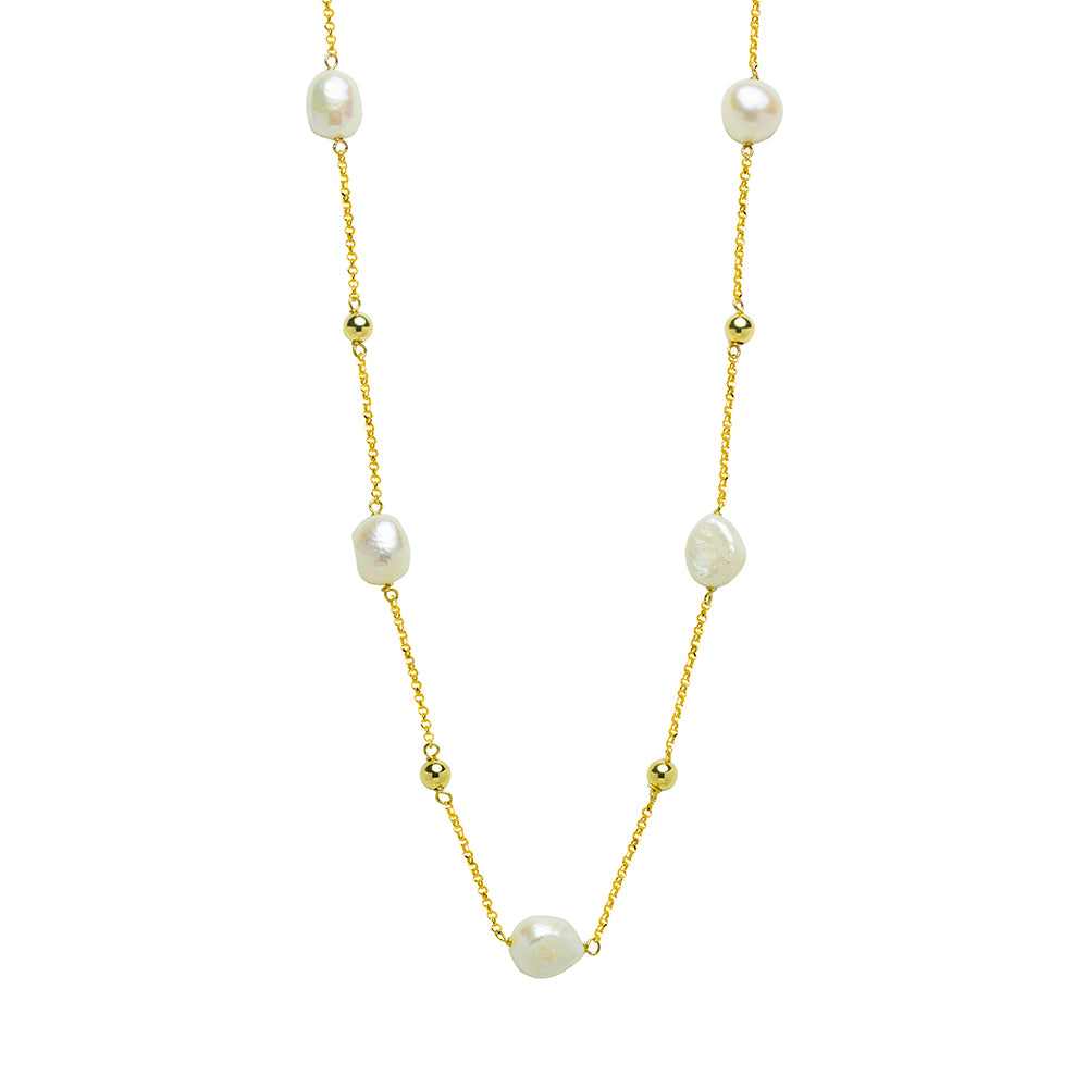 Collares Perlas Barrocas