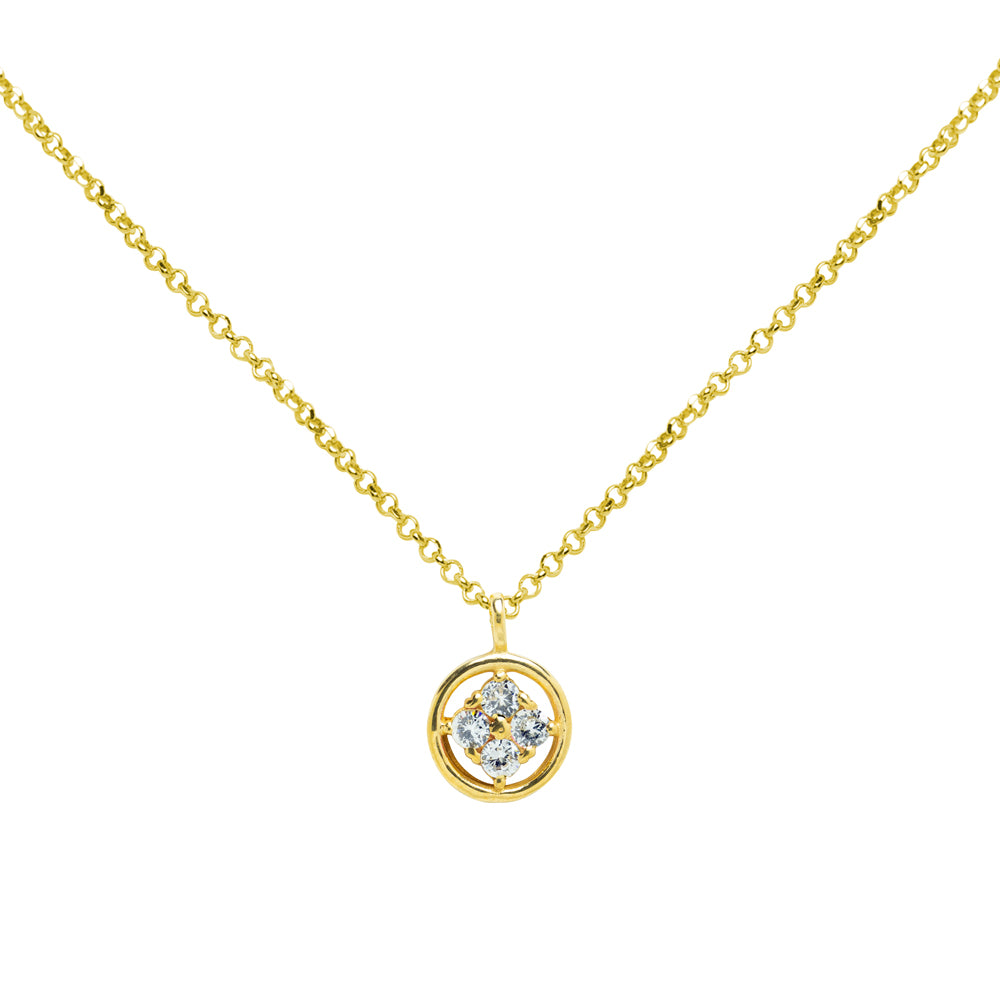 Collar Armonía de Plata 925 con Circonitas