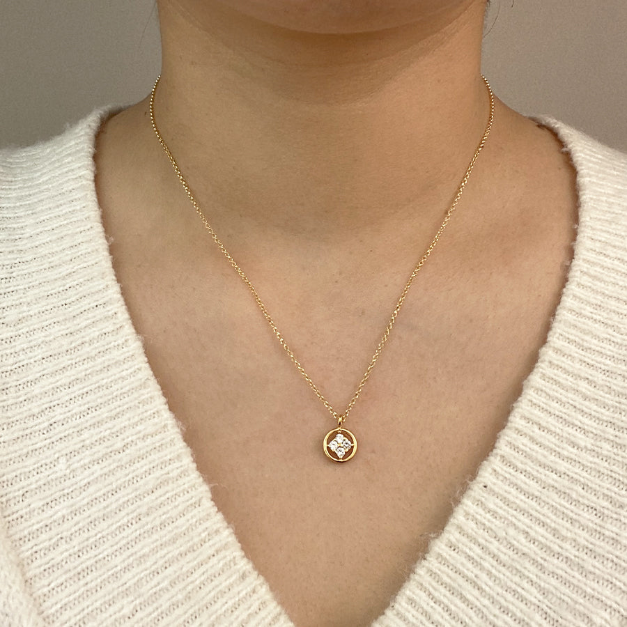Collar Armonía de Plata 925 con Circonitas