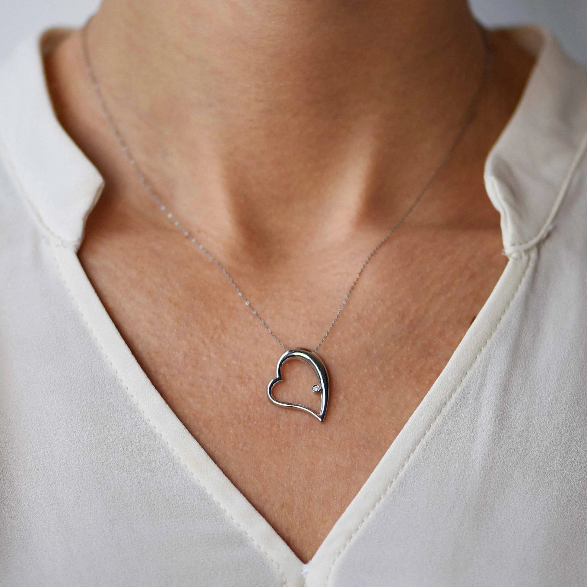 Collar Oro Corazón En Oferta