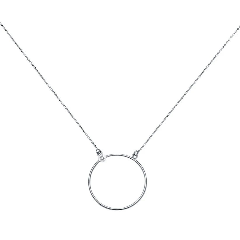 Collar Oro Diamante En Oferta