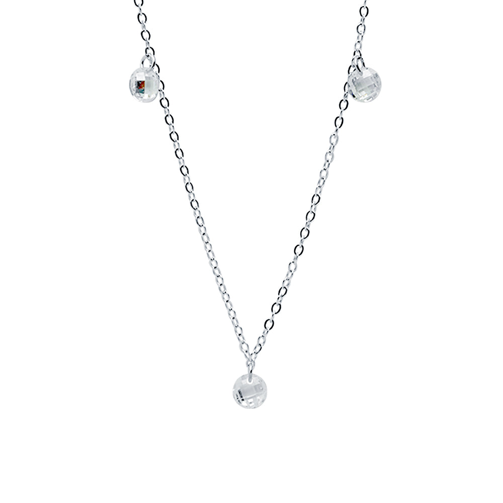 Collar de Plata 925 con Cristales