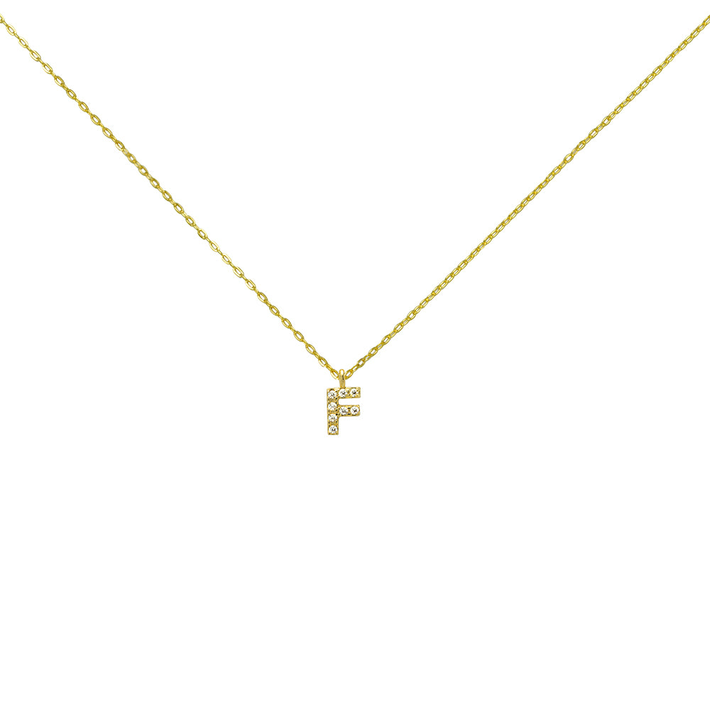 Collar con inicial Shine