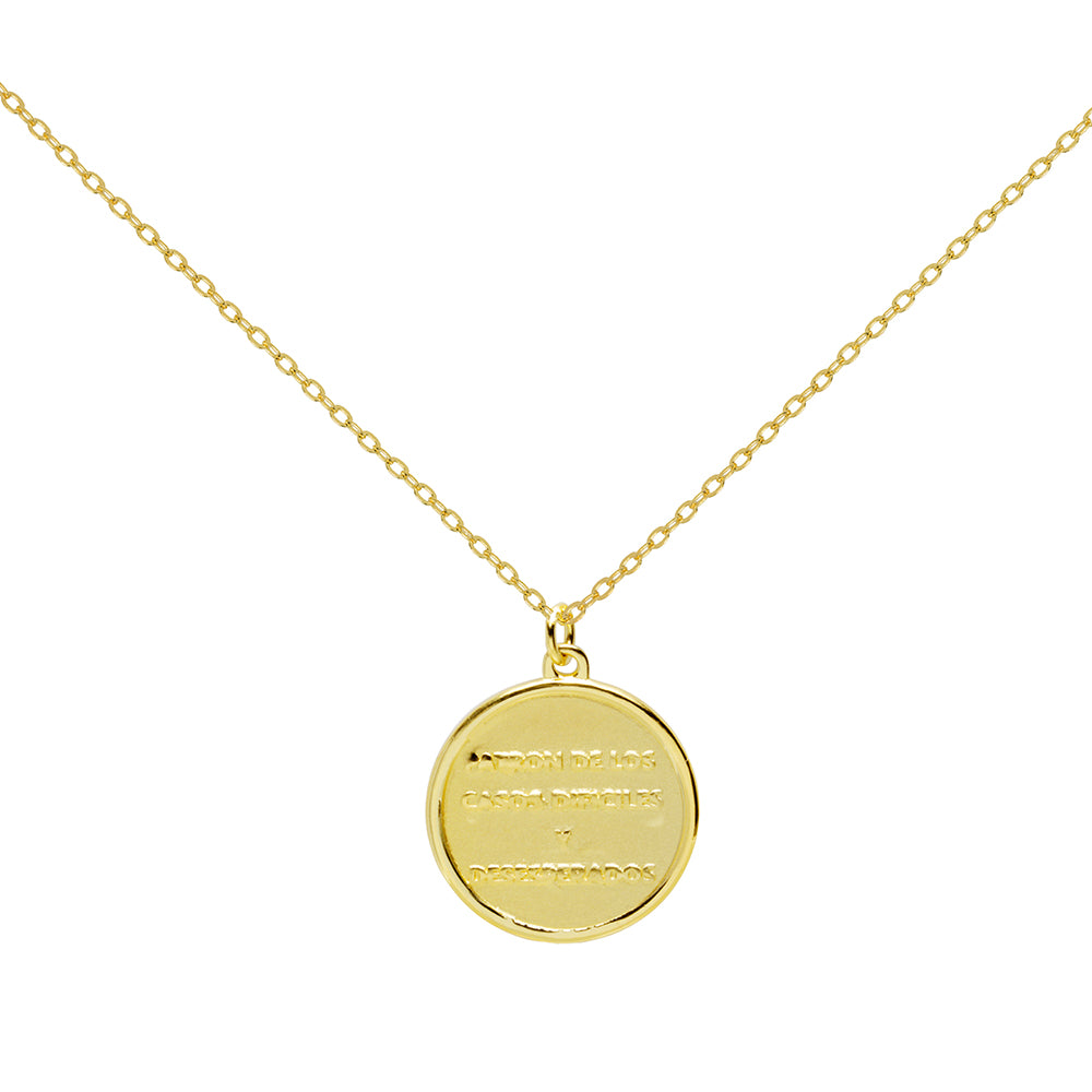 Colgante Escapulario San Judas Tadeo de Plata 925