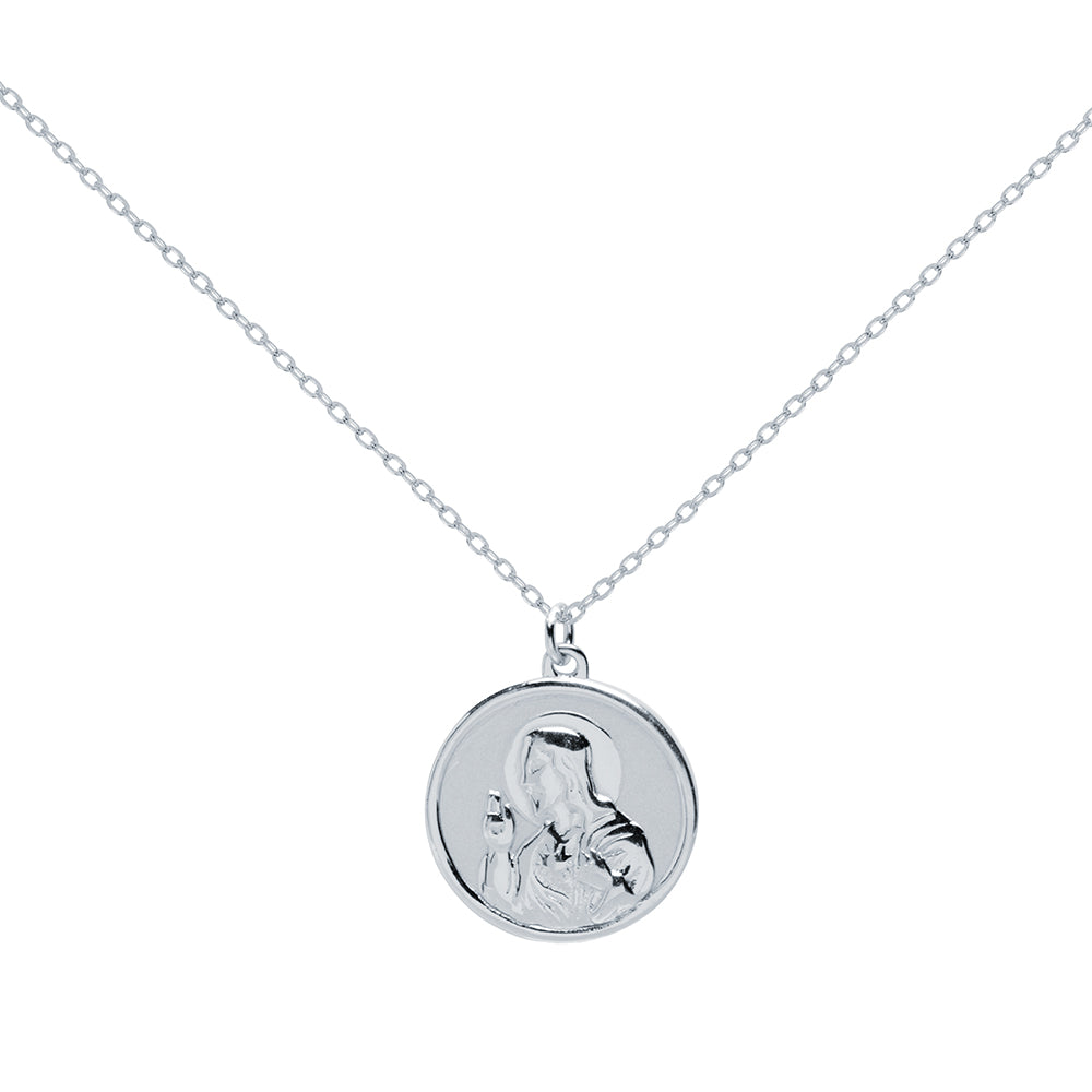 Colgante Escapulario Virgen del Rocío de Plata 925