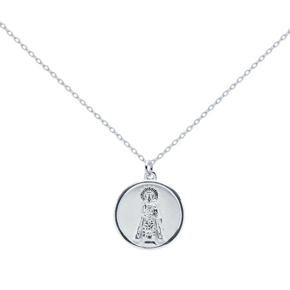 Medalla Virgen de los Desamparados en Plata de Ley 925