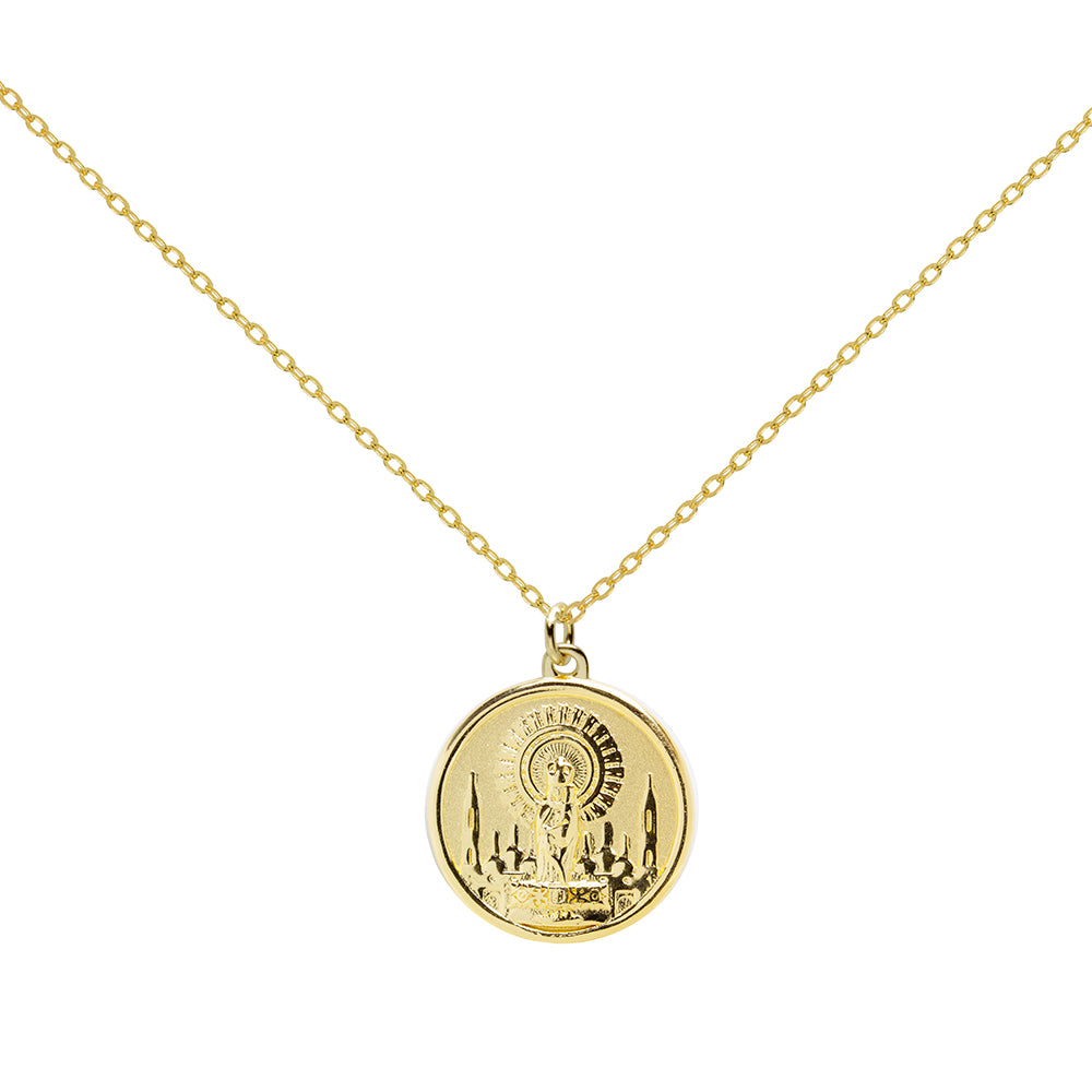 Escapulario y Cadena Virgen del Pilar