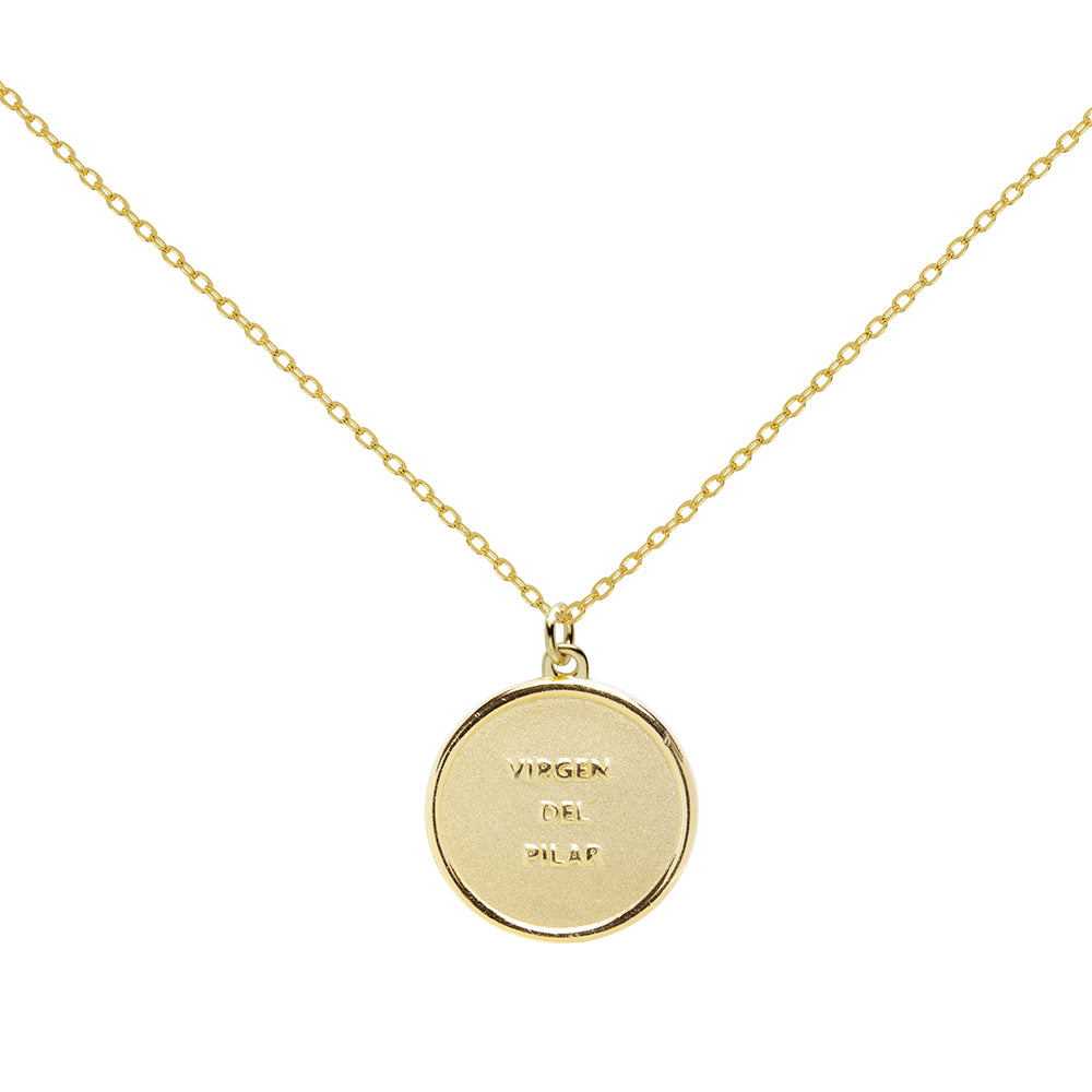 Escapulario y Cadena Virgen del Pilar