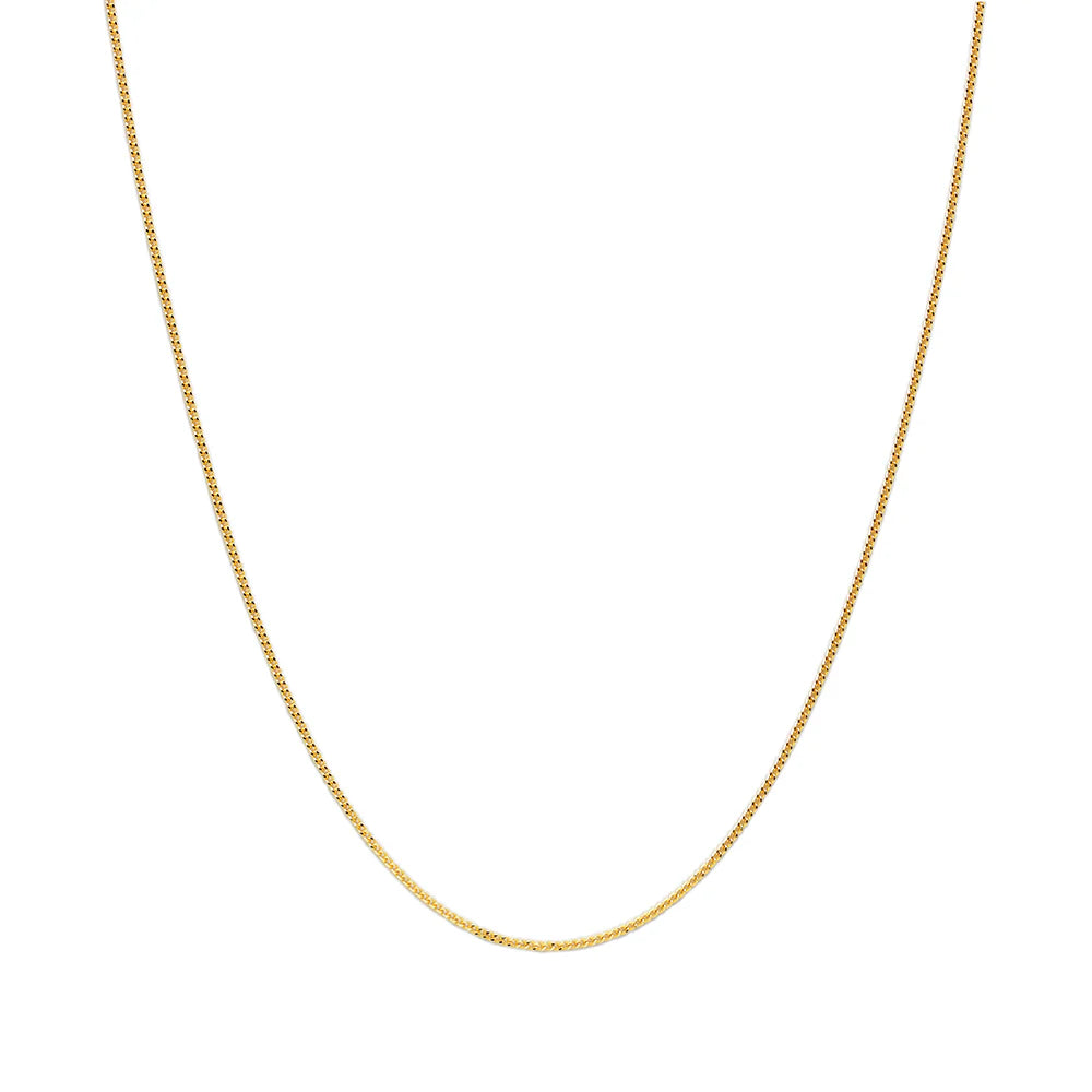 Collar Barbada de Oro 18K