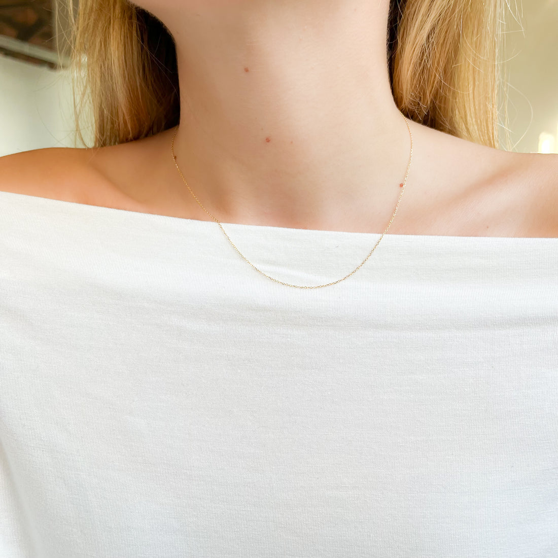 Cadena Forzada 42X0.74 en Oro Amarillo 9 Kilates